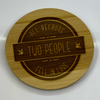 Celebrating Love & Laughter: The Engraved Wooden Wedding & Relationship Coaster Collection