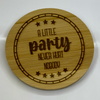 Celebrating Love & Laughter: The Engraved Wooden Wedding & Relationship Coaster Collection