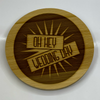 Celebrating Love & Laughter: The Engraved Wooden Wedding & Relationship Coaster Collection