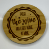 Celebrating Love & Laughter: The Engraved Wooden Wedding & Relationship Coaster Collection